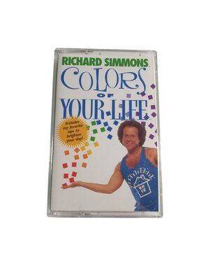 Richard Simmons Colors Of Your Life Cassette Tape With J Card